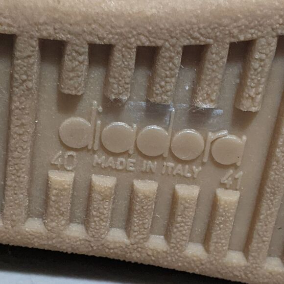 Diadora leather fur lined accented snow boots moon lace up platform taupe 40/41 - Picture 3 of 12